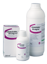 CEVAZURIL® 50 mg/ml Suspension buvable pour porcelets